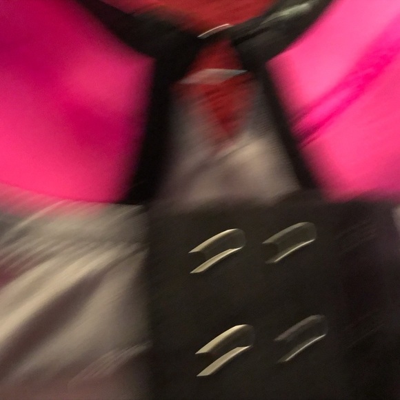 Victoria Secret  36C long line color block satin strapless bra ,straps optional - Picture 13 of 15